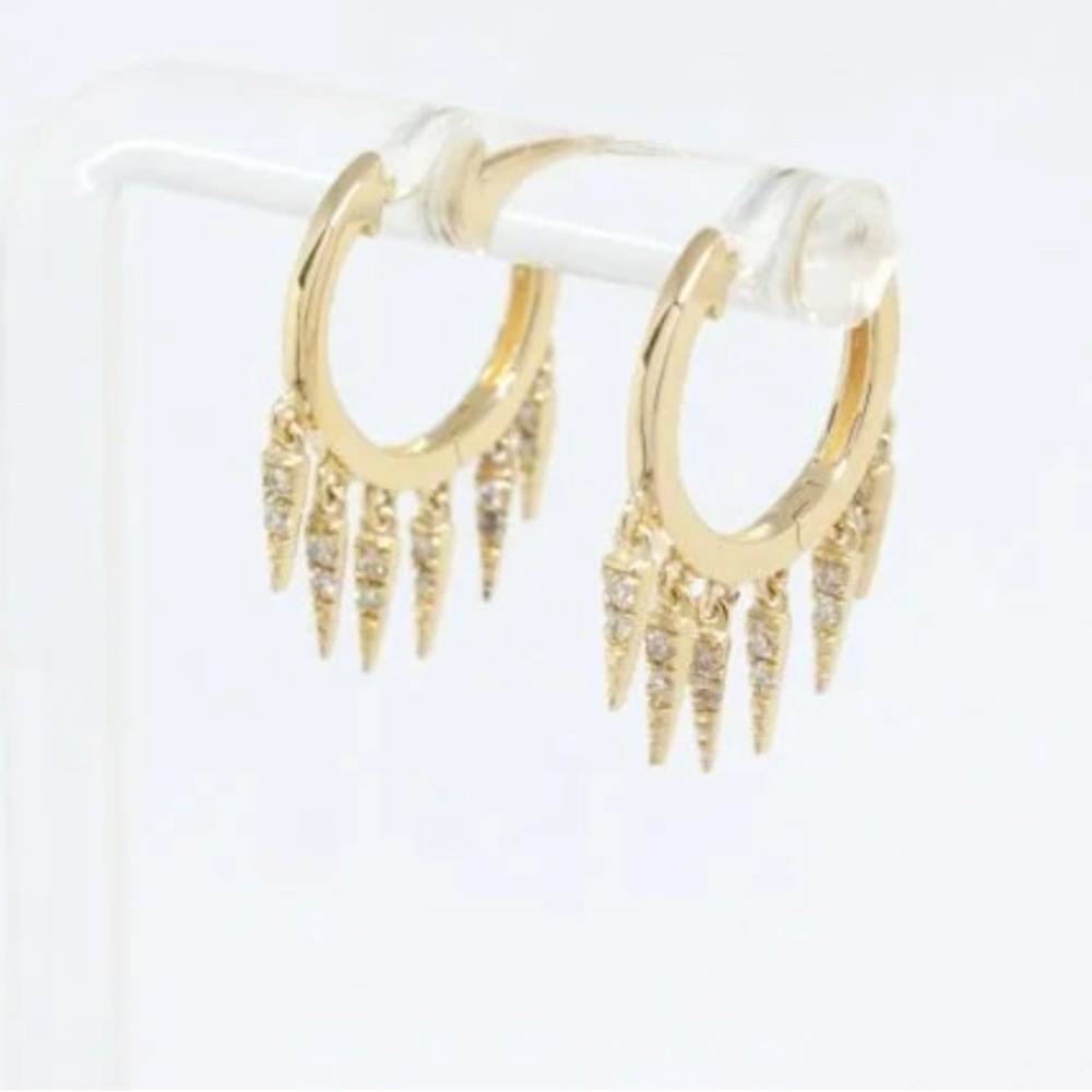 Diamond earrings